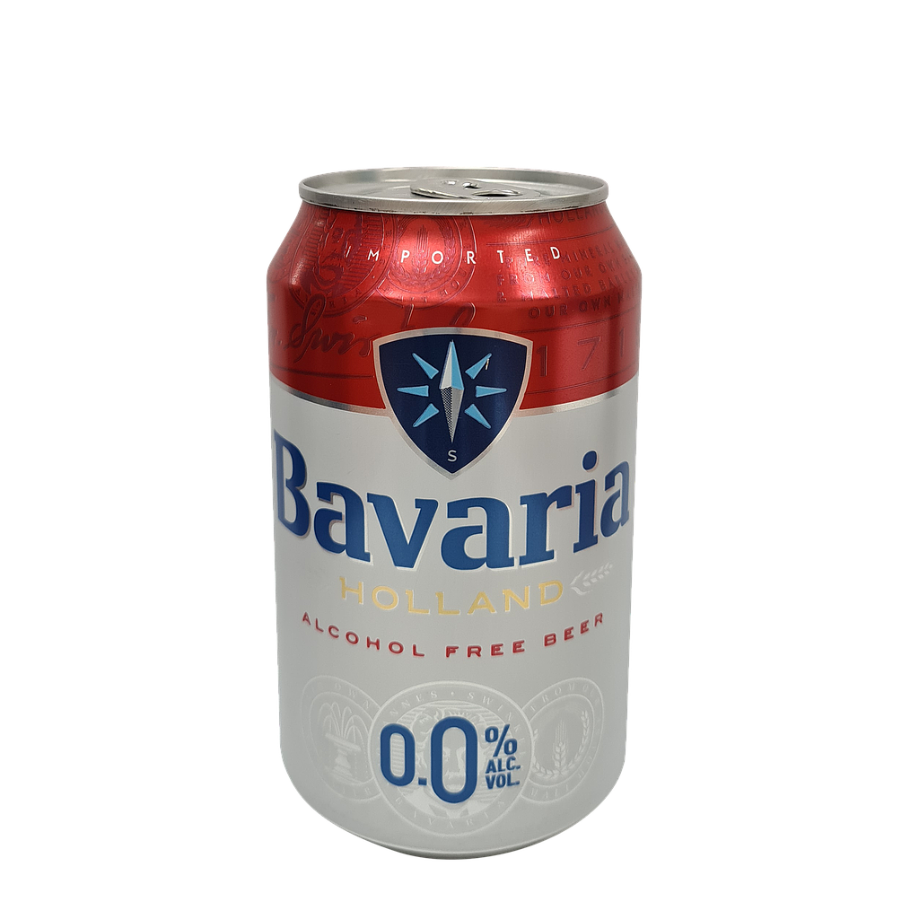 BAVARIA 0.0% BEER (CAN) - 330ML