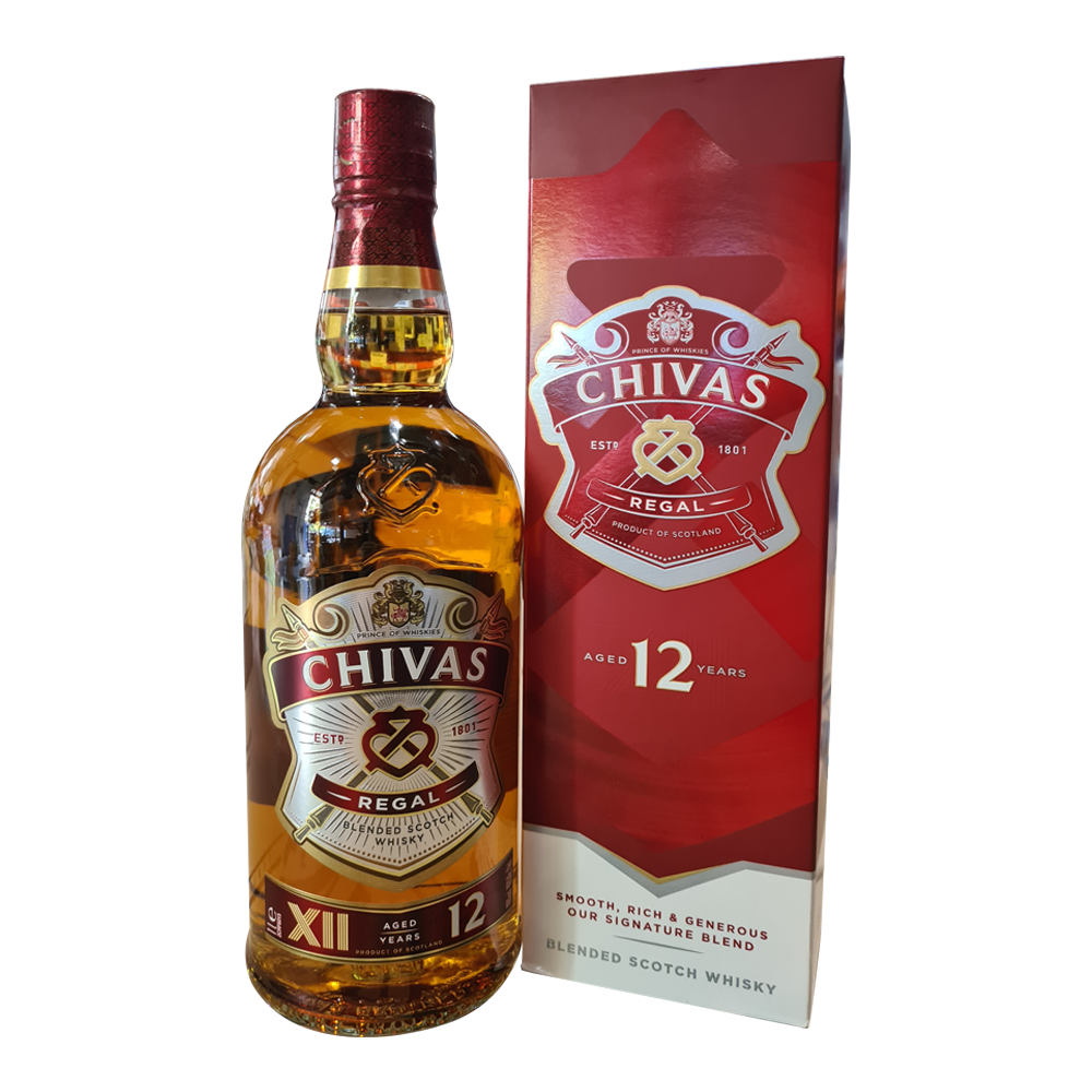 CHIVAS REGAL 12 YRS BLENDED SCOTCH WHISKY 