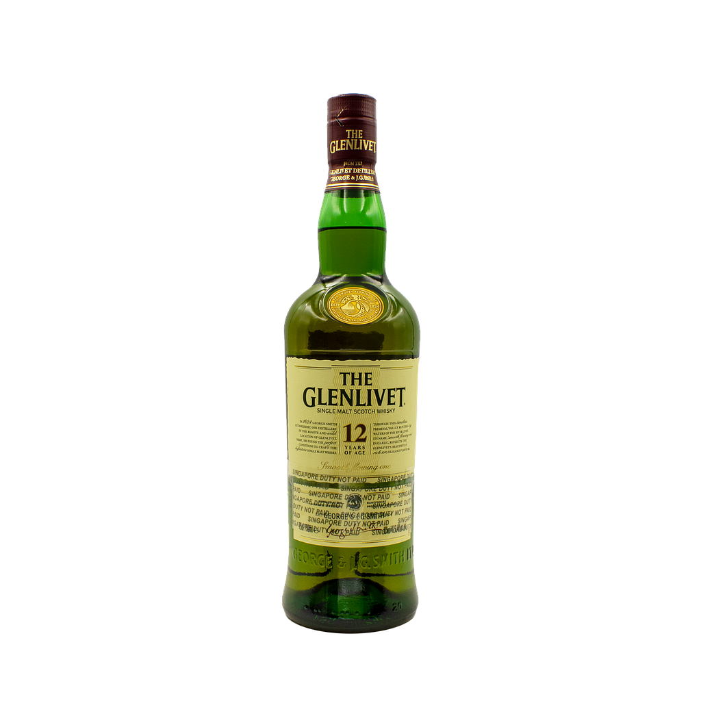 GLENLIVET SINGLE MALT WHISKY 12 YRS 