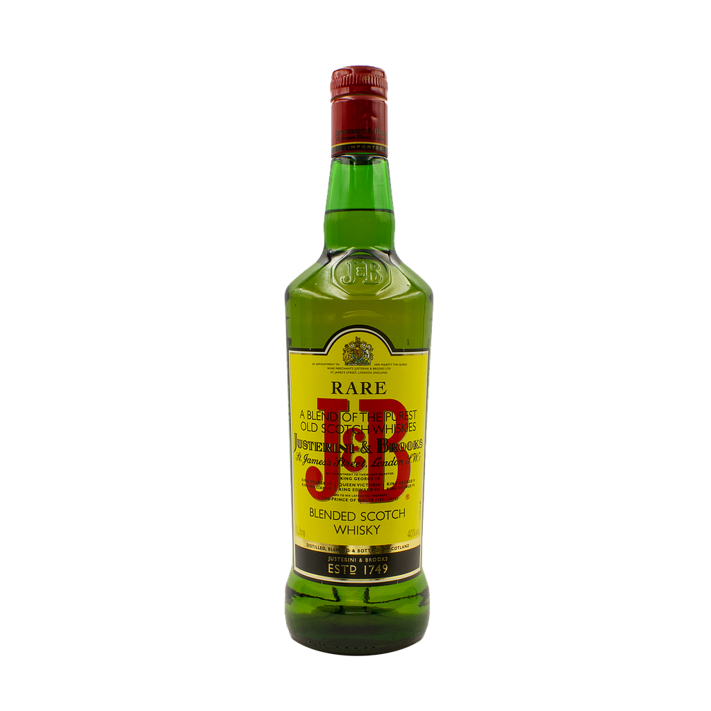 J&B RARE BLENDED SCOTCH WHISKY (LTR)