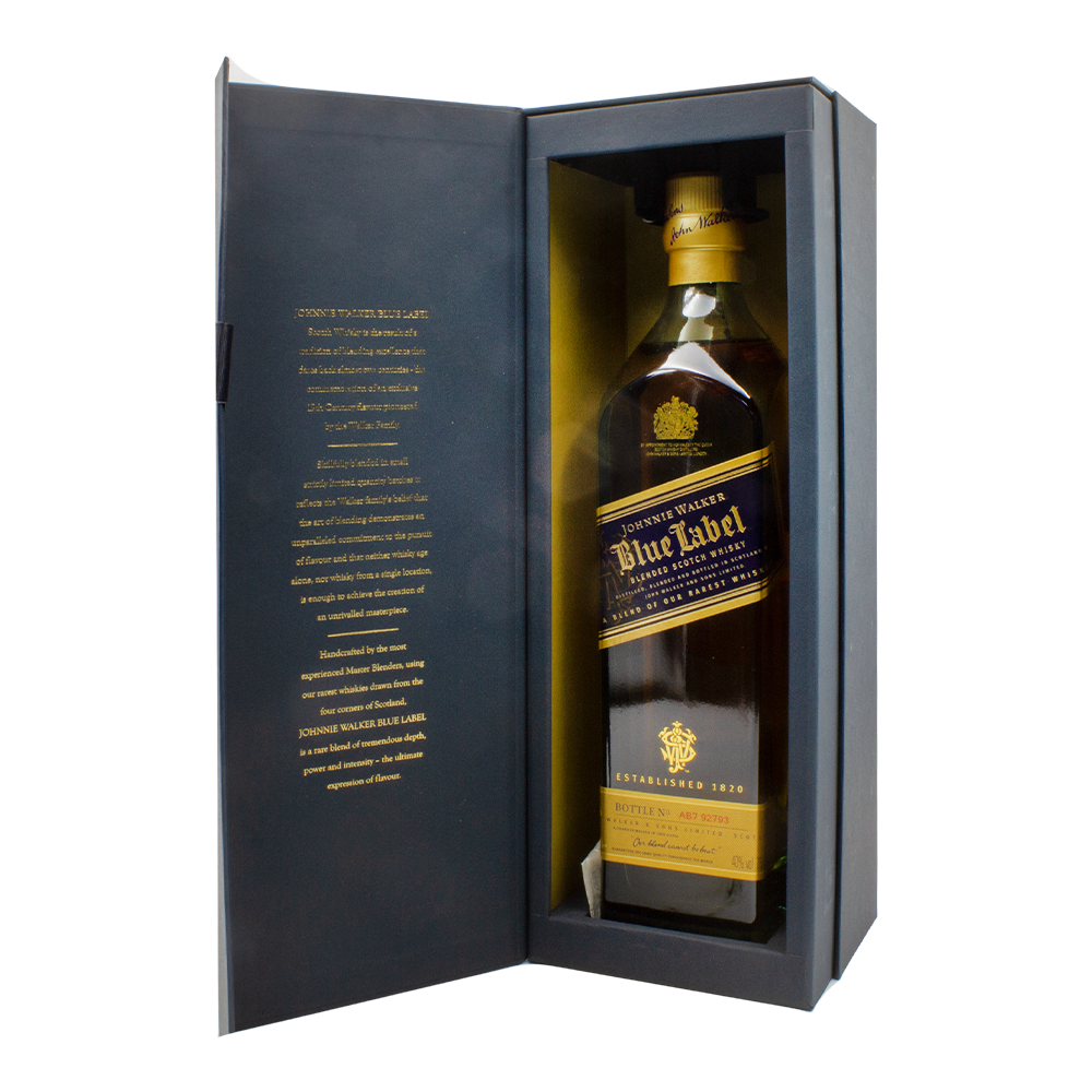 JOHNNIE WALKER BLUE LABEL BLENDED SCOTCH WHISKY 