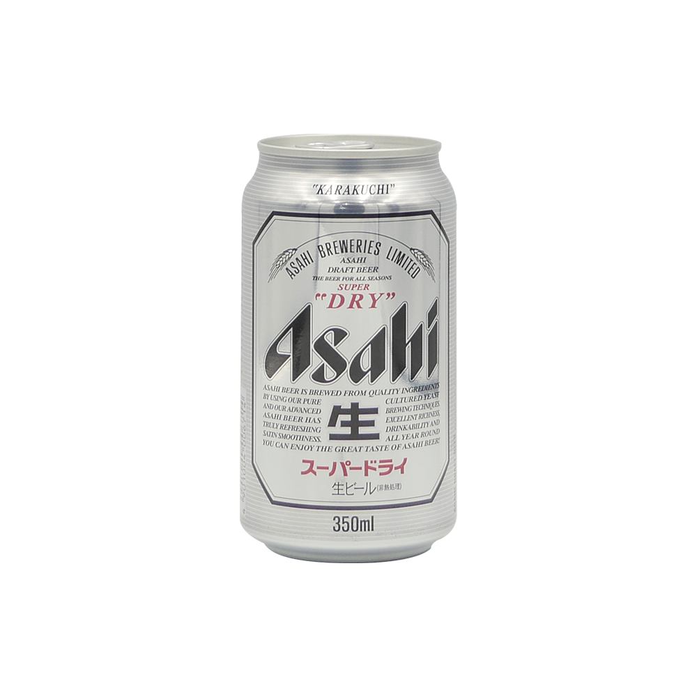 ASAHI SUPER DRY BEER (CAN) - 330ML