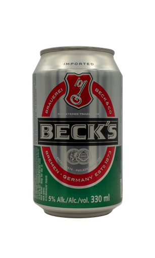 [BECC-33] BECK'S LAGER BEER (CAN) - 330ML