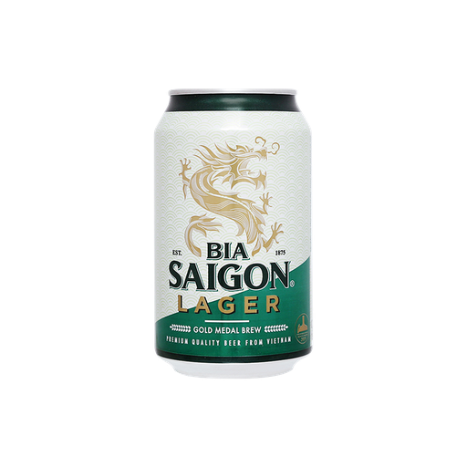 [BIAC-33] BIA SAIGON LAGER BEER (CAN) - 330ML