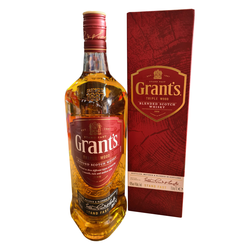 GRANT'S (格兰威) TRIPLE WOOD SCOTCH WHISKY (LTR)