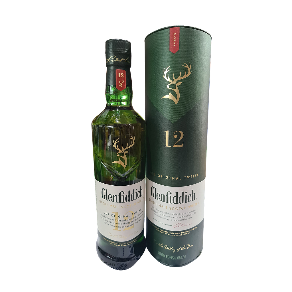 GLENFIDDICH (格兰菲迪) SINGLE MALT WHISKY 12 YRS (LTR)