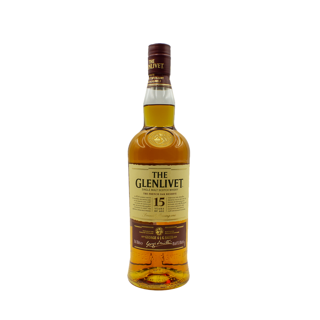 GLENLIVET (格兰威特) SINGLE MALT WHISKY 15 YRS