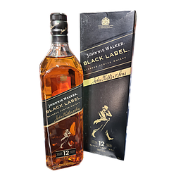 JOHNNIE WALKER BLACK LABEL (尊尼获加黑) BLENDED SCOTCH WHISKY (LTR)