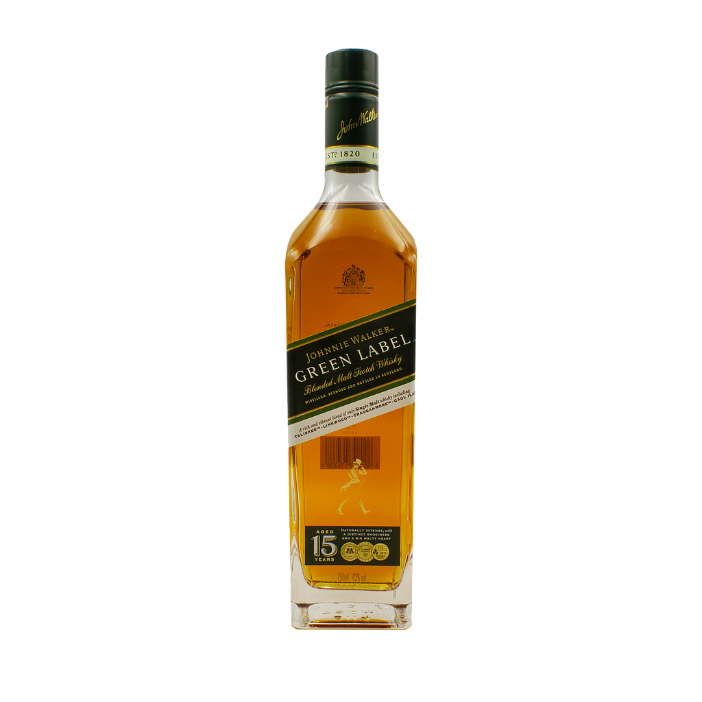 JOHNNIE WALKER GREEN LABEL (尊尼获加绿) BLENDED SCOTCH WHISKY