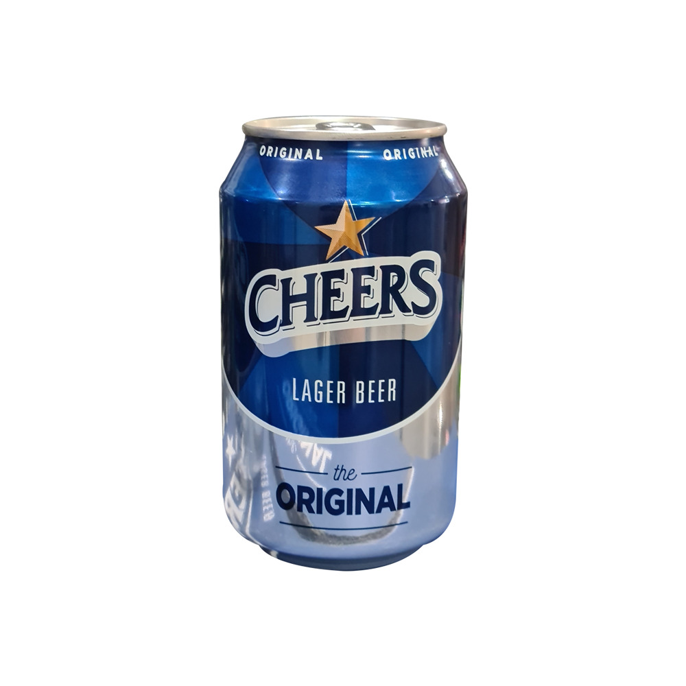 CHEERS BEER (CAN) 4.8% ALC.