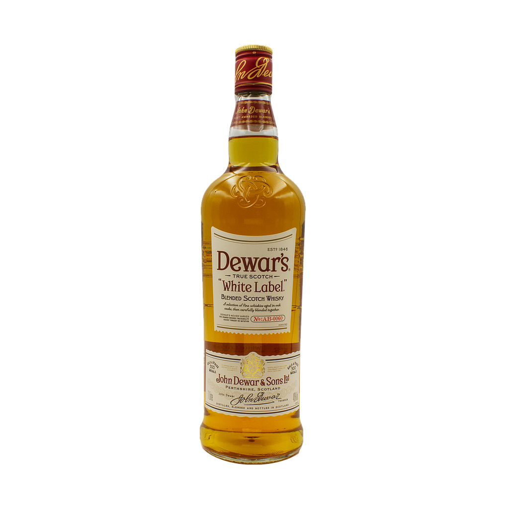 DEWARS WHITE LABEL (帝王白牌) BLENDED SCOTCH WHISKY (LTR)