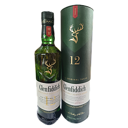 GLENFIDDICH (格兰菲迪) SINGLE MALT WHISKY 12 YRS