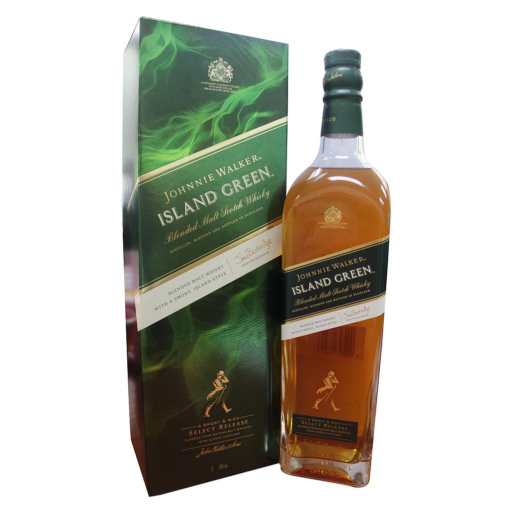 JOHNNIE WALKER GREEN LABEL (尊尼获加绿) BLENDED SCOTCH WHISKY (LTR)