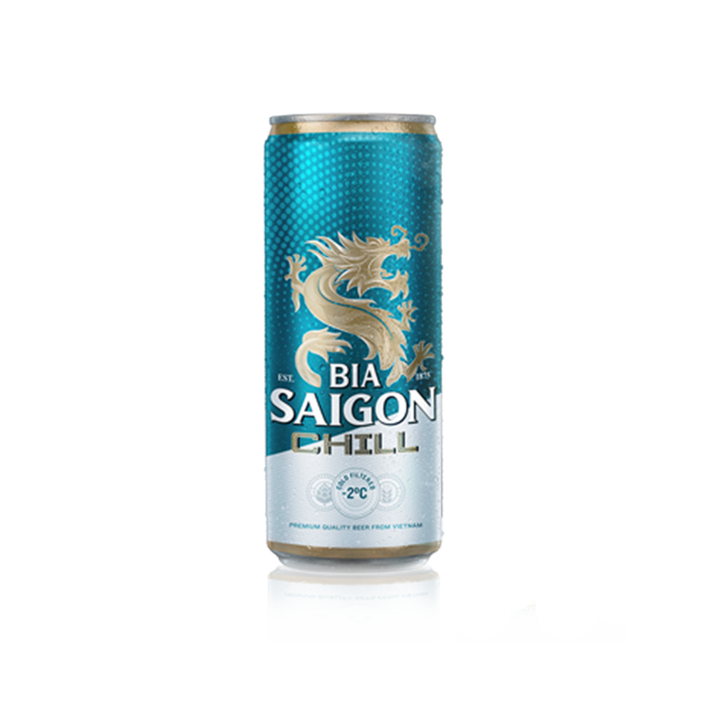 BIA SAIGON CHILL BEER (CAN)