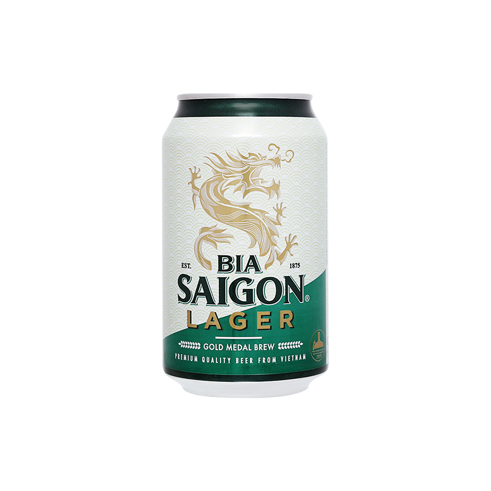 BIA SAIGON (西贡) LAGER BEER (CAN)