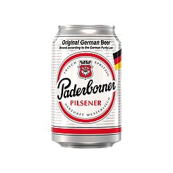 PADERBORNER PILSENER BEER (CAN)