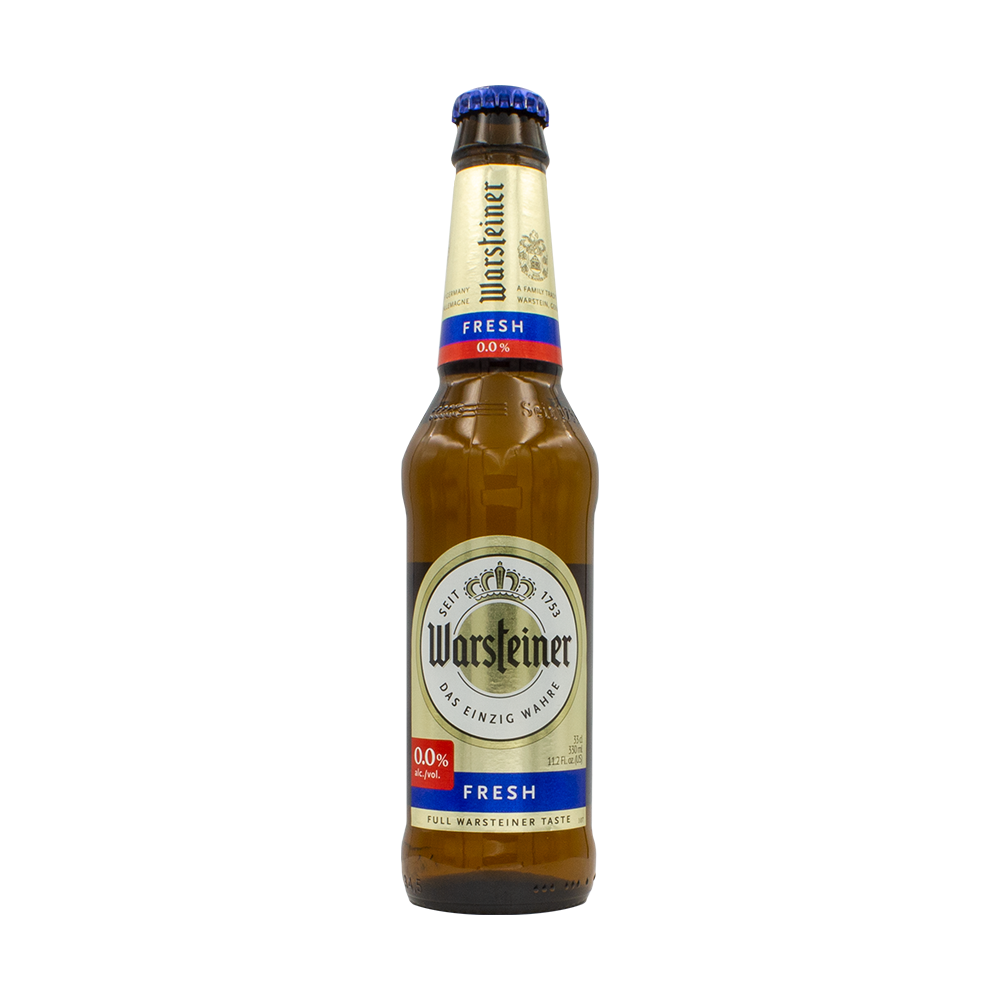 WARSTEINER FRESH (沃斯坦比尔森零度) 0.0% HALAL (BOTTLE) 