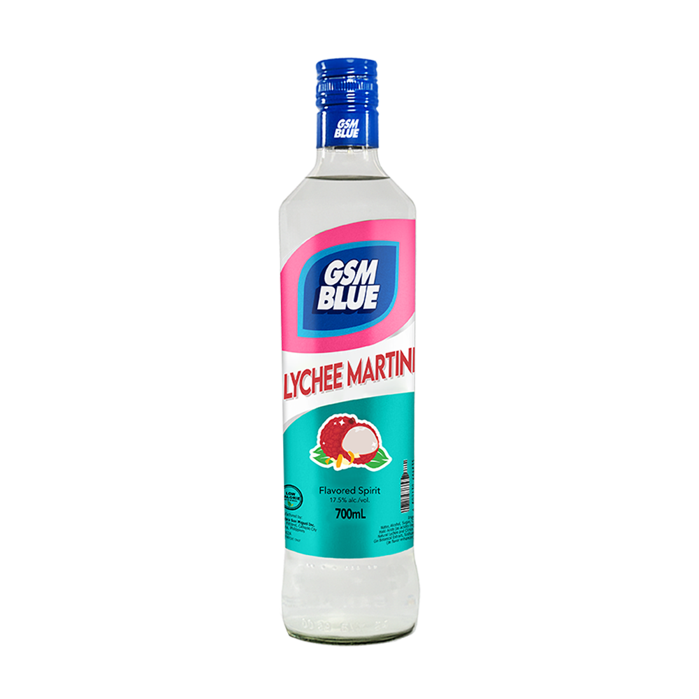 GINEBRA SAN MIGUEL BLUE FLAVORS - LYCHEE MARTINI