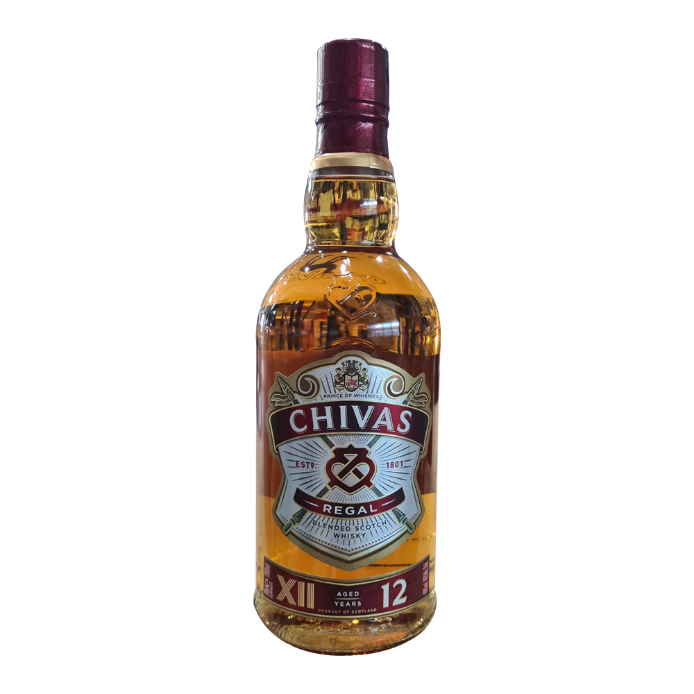 CHIVAS REGAL 12 YRS BLENDED SCOTCH WHISKY - NO GIFT BOX